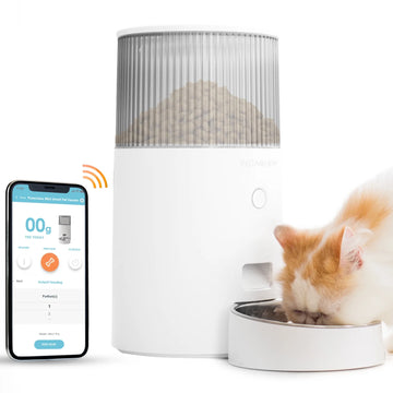 Revolutionary Purechew Mini Smart Cat and Dog Feeder - Automatic Food Dispenser for Hassle-Free Feeding!