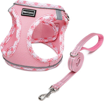 Upgrade your pet's style and comfort with our Soft Mesh Dog Harness & Leash Set! 🐾✨ Perfect for small dogs and cats, this lightweight, breathable vest features a no-chock design and reflective details for safe walks. Available in cute pink! 💖 #PetFashion #DogLovers
