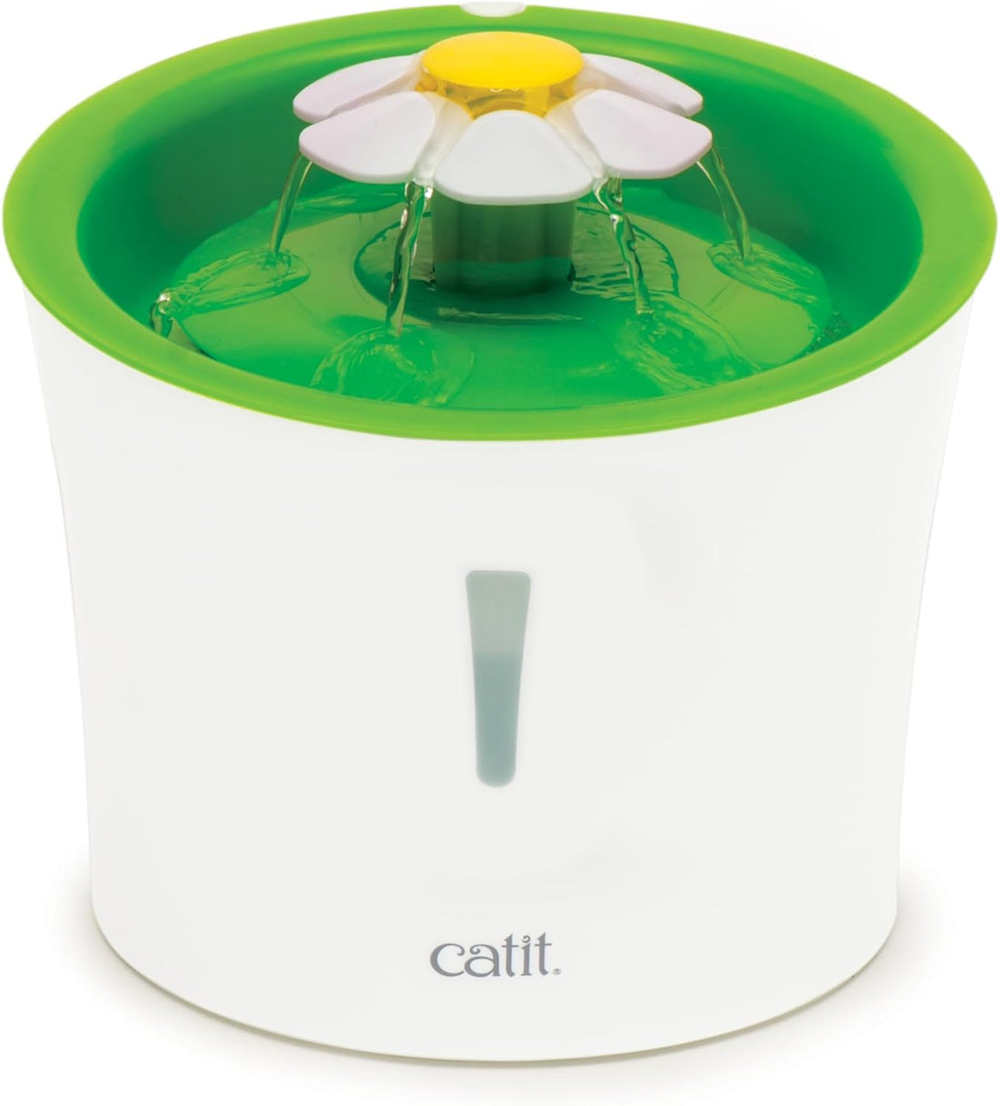 LED Flower Fountain with Triple Action Filter, Cat Drinking Water Fountain, 3 L