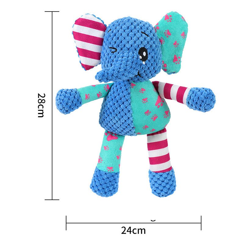 Interactive Dog Toys for Aggressive Chewers Dog Squeaky Toys Pet Grinding Teeth Plush Toy, Chewing Toy for Dog Interactive Supply Dog Toys Dog Toys for Aggressive Chewers