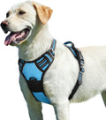 Say goodbye to pulling on walks! 🐾 Check out our comfy, adjustable dog harness for large pups! 🌟 Features reflective strips, a control handle, and no choke design. Perfect for your adventures together! 🐕✨ #DogLovers #PetGear #NoPullHarness