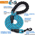 Upgrade Your Dog Walks! 🌟 Adjustable No Pull Harness + Free 5Ft Leash for Medium & Large Dogs 🐾💙 Perfect for Comfort & Control!