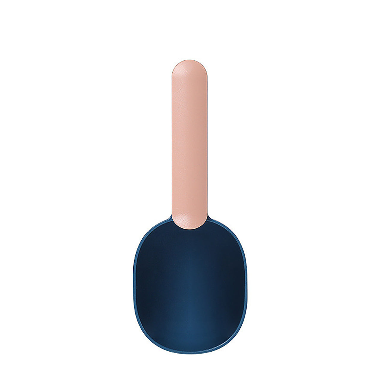 Ergonomic Pet Food Scoop with Clip Handle - Perfect for Cats, Puppies & Small Dogs - 1 Cup Measuring Spoon with Long Handle for Easy Feeding