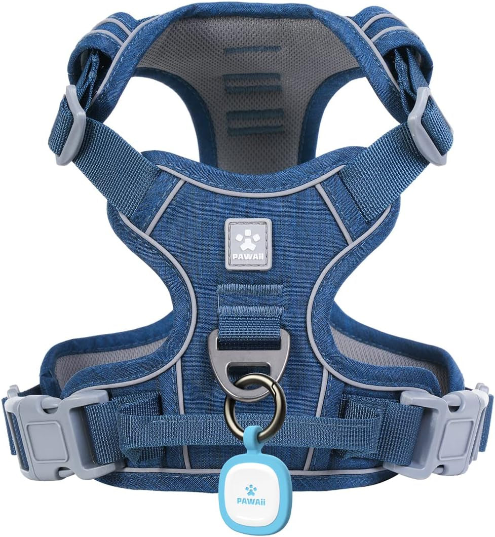 Say goodbye to pulling! 🐾 Check out our No Pull Dog Harness with a comfy, adjustable fit, reflective strips for safety, and a handy control handle. Perfect for your small pup! 🐶✨ #DogLovers #PetSafety