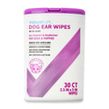 (4 Pack)  Dog Ear Wipes with Aloe, 30 Count. Cleaning Dog Ear Wipes.