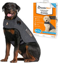 for Dogs, Small, Heather Gray Classic - Dog Anxiety Relief Calming Vest