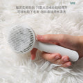 Pet Self Cleaning Cat Brushes, Cat Grooming Brush for Dogs Cats for Long Haired & Short Hair Gently to Remove Loose Undercoat, Mats Tangled