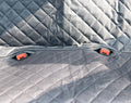 Dog Car Seat Cover View Mesh Pet Carrier Hammock Safety Protector Car Rear Back Seat Mat with Zipper and Pocket for Travel