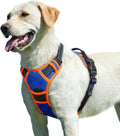 Say goodbye to pulling on walks! 🐾 Check out our comfy, adjustable dog harness for large pups! 🌟 Features reflective strips, a control handle, and no choke design. Perfect for your adventures together! 🐕✨ #DogLovers #PetGear #NoPullHarness