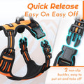 Say goodbye to pulling on walks! 🐾 Check out our comfy, adjustable dog harness for large pups! 🌟 Features reflective strips, a control handle, and no choke design. Perfect for your adventures together! 🐕✨ #DogLovers #PetGear #NoPullHarness
