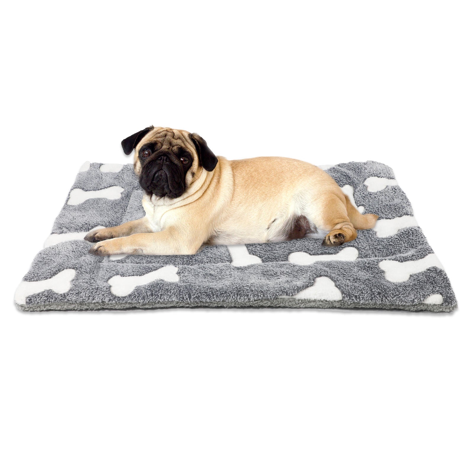 Cozy Self-Warming Pet Bed Mat - Washable, Reversible Fleece for Dogs & Cats