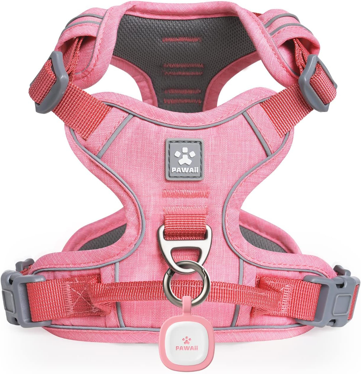 Say goodbye to pulling! 🐾 Check out our No Pull Dog Harness with a comfy, adjustable fit, reflective strips for safety, and a handy control handle. Perfect for your small pup! 🐶✨ #DogLovers #PetSafety