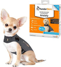 for Dogs, Small, Heather Gray Classic - Dog Anxiety Relief Calming Vest