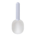 Ergonomic Pet Food Scoop with Clip Handle - Perfect for Cats, Puppies & Small Dogs - 1 Cup Measuring Spoon with Long Handle for Easy Feeding