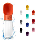 Portable Dog Water Bottle, 12 OZ, Leak Proof Puppy Water Dispenser with Drinking Feeder for Pets Outdoor Walking, Hiking, Travel, Food Grade Plastic