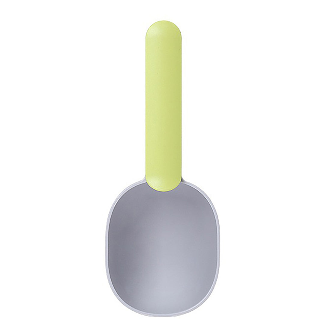 Ergonomic Pet Food Scoop with Clip Handle - Perfect for Cats, Puppies & Small Dogs - 1 Cup Measuring Spoon with Long Handle for Easy Feeding
