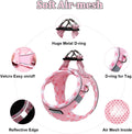 Upgrade your pet's style and comfort with our Soft Mesh Dog Harness & Leash Set! 🐾✨ Perfect for small dogs and cats, this lightweight, breathable vest features a no-chock design and reflective details for safe walks. Available in cute pink! 💖 #PetFashion #DogLovers