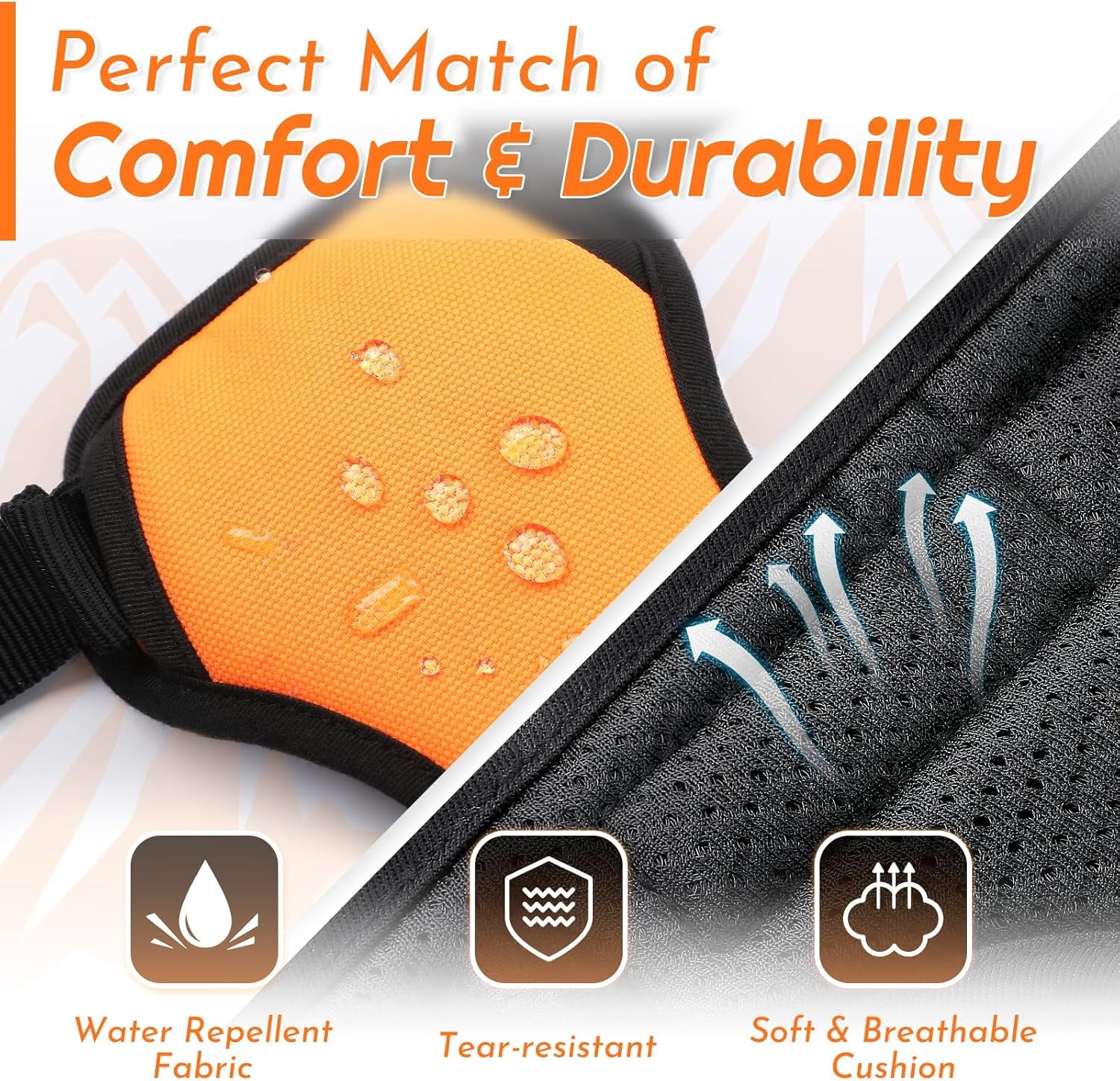 Say goodbye to pulling on walks! 🐾 Check out our comfy, adjustable dog harness for large pups! 🌟 Features reflective strips, a control handle, and no choke design. Perfect for your adventures together! 🐕✨ #DogLovers #PetGear #NoPullHarness