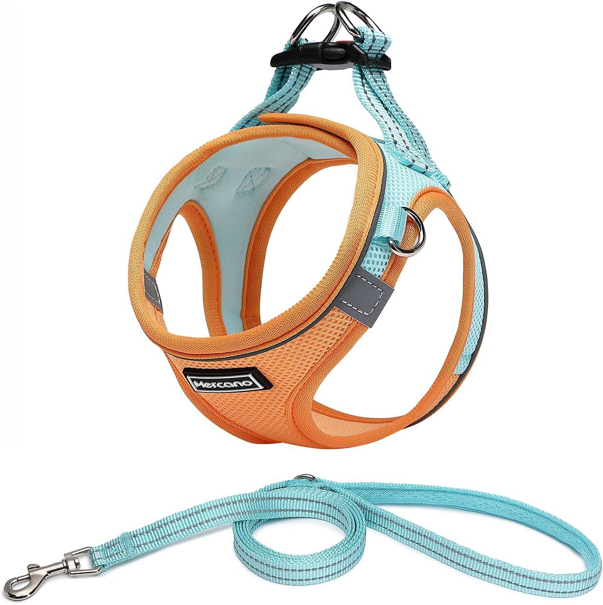 Upgrade your pet's style and comfort with our Soft Mesh Dog Harness & Leash Set! 🐾✨ Perfect for small dogs and cats, this lightweight, breathable vest features a no-chock design and reflective details for safe walks. Available in cute pink! 💖 #PetFashion #DogLovers