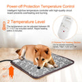 Cozy Pet Heating Pad with Waterproof Warm Blanket and Bite-Resistant Steel Rope Box