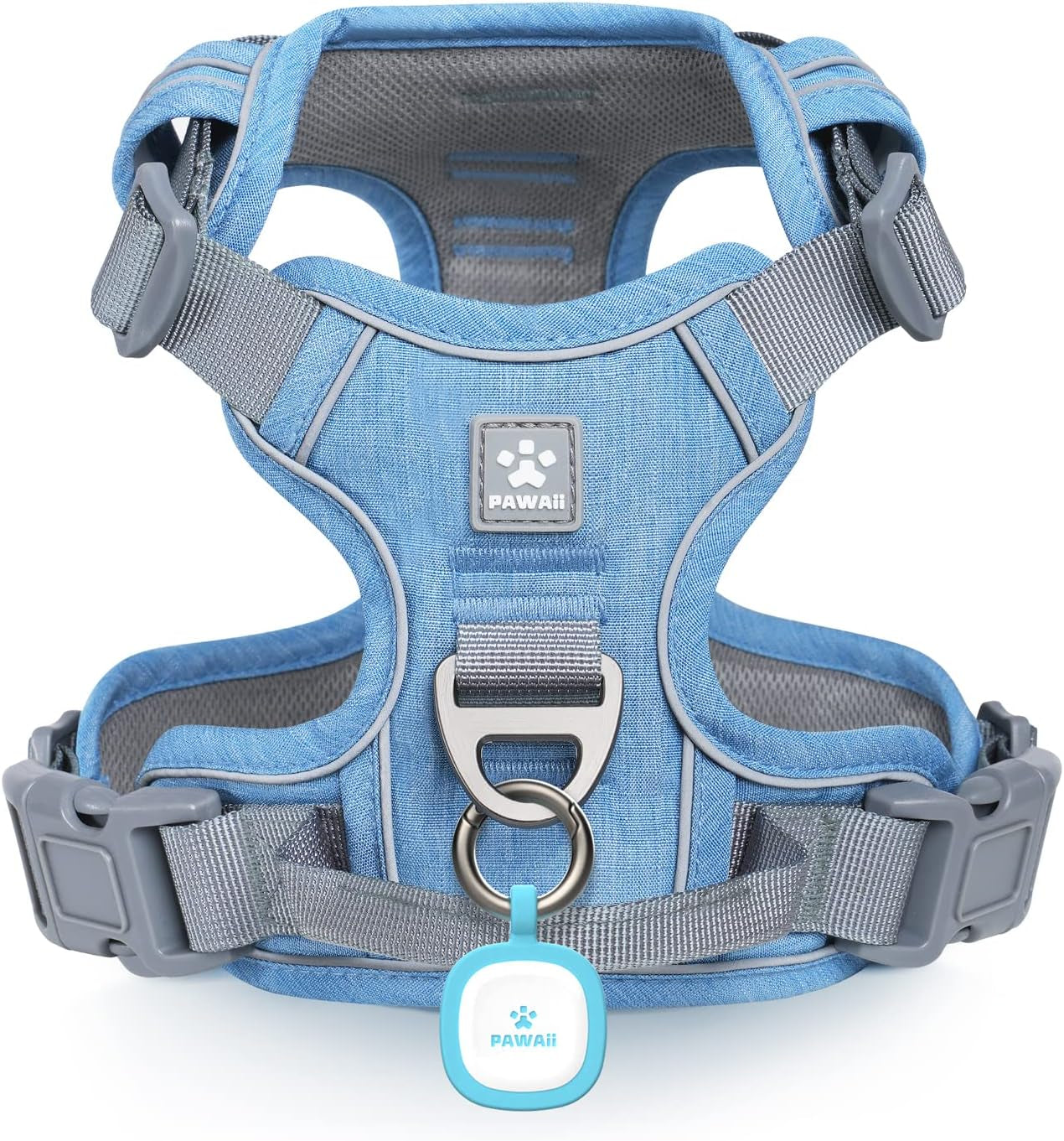 Say goodbye to pulling! 🐾 Check out our No Pull Dog Harness with a comfy, adjustable fit, reflective strips for safety, and a handy control handle. Perfect for your small pup! 🐶✨ #DogLovers #PetSafety