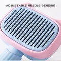 Ultimate Pet Grooming Brush - De-Shedding Tool for Large Dogs & Cats, Reduces Shedding for All Hair Types!