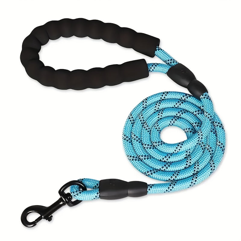 Adjustable Elastic Dog Leash for Hands-Free Jogging - Padded Handle & Reflective Design, Perfect for Training and Walking