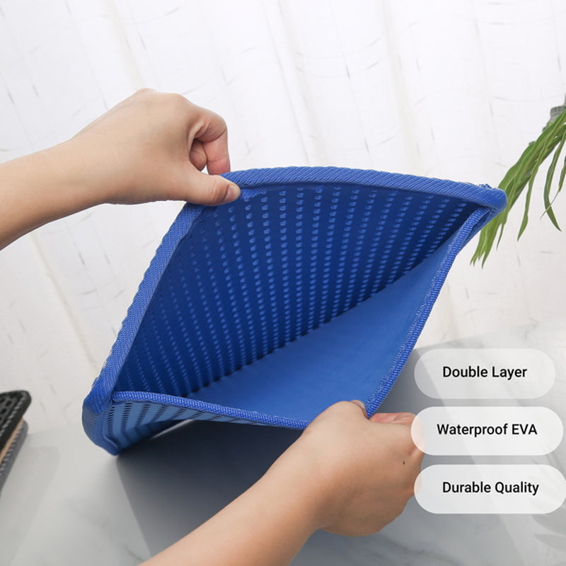 Premium Double-Layer Rice Cat Litter Mat for Easy Cleanup and Odor Control
