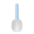 Ergonomic Pet Food Scoop with Clip Handle - Perfect for Cats, Puppies & Small Dogs - 1 Cup Measuring Spoon with Long Handle for Easy Feeding