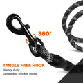 Adjustable Elastic Dog Leash for Hands-Free Jogging - Padded Handle & Reflective Design, Perfect for Training and Walking