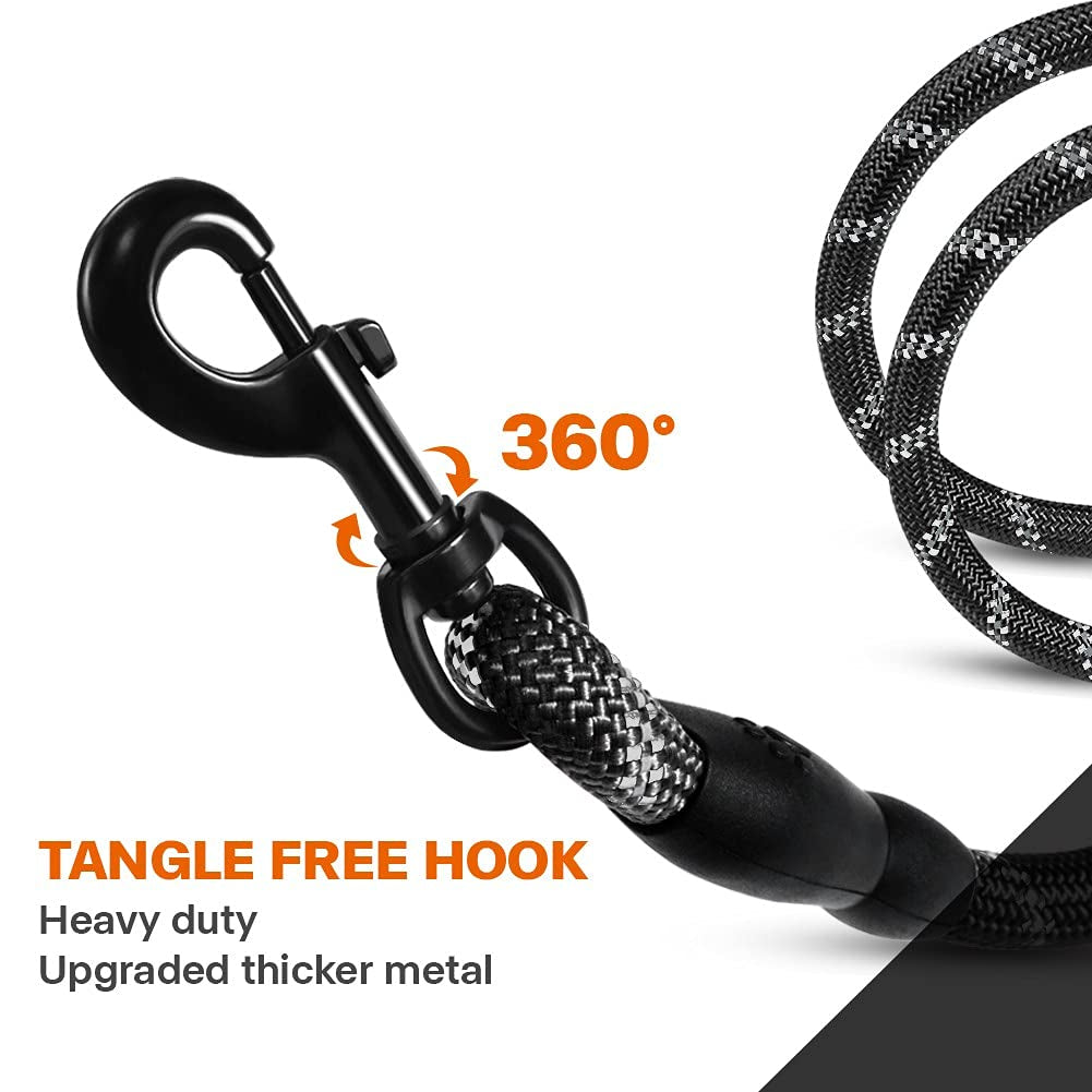 Adjustable Elastic Dog Leash for Hands-Free Jogging - Padded Handle & Reflective Design, Perfect for Training and Walking