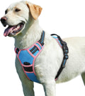 Say goodbye to pulling on walks! 🐾 Check out our comfy, adjustable dog harness for large pups! 🌟 Features reflective strips, a control handle, and no choke design. Perfect for your adventures together! 🐕✨ #DogLovers #PetGear #NoPullHarness