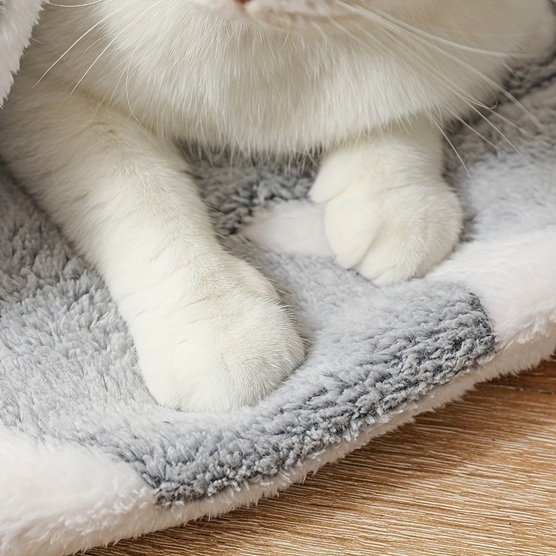 Cozy Self-Warming Pet Bed Mat - Washable, Reversible Fleece for Dogs & Cats