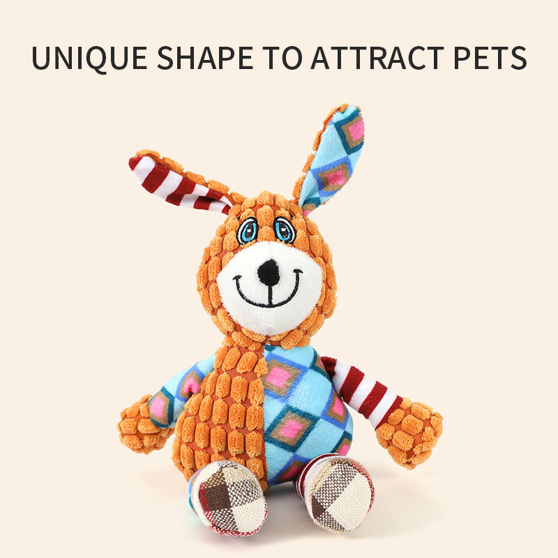 Interactive Dog Toys for Aggressive Chewers Dog Squeaky Toys Pet Grinding Teeth Plush Toy, Chewing Toy for Dog Interactive Supply Dog Toys Dog Toys for Aggressive Chewers
