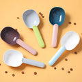 Ergonomic Pet Food Scoop with Clip Handle - Perfect for Cats, Puppies & Small Dogs - 1 Cup Measuring Spoon with Long Handle for Easy Feeding