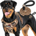Unleash Adventure with Our Heavy Duty Tactical Dog Harness for Large Dogs! 🐾 No Pull, Adjustable, Reflective & Perfect for Training! 🖤 #K9 #DogLovers #PetGear