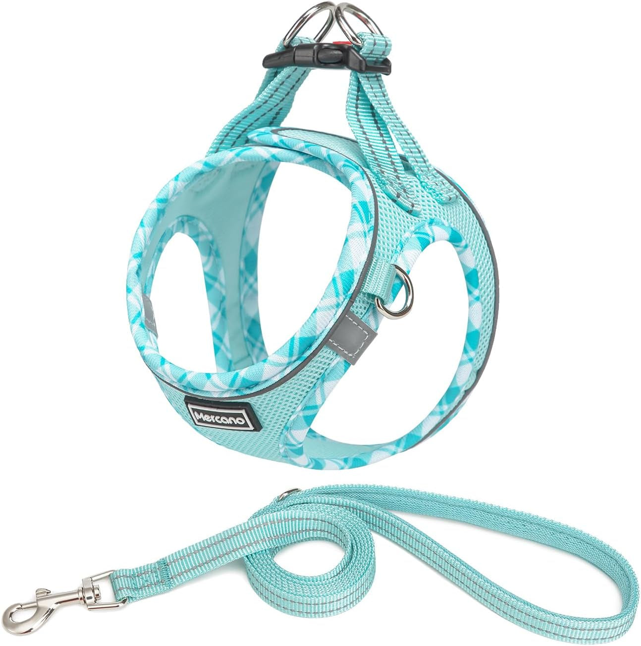 Upgrade your pet's style and comfort with our Soft Mesh Dog Harness & Leash Set! 🐾✨ Perfect for small dogs and cats, this lightweight, breathable vest features a no-chock design and reflective details for safe walks. Available in cute pink! 💖 #PetFashion #DogLovers