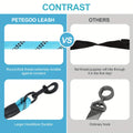 Adjustable Elastic Dog Leash for Hands-Free Jogging - Padded Handle & Reflective Design, Perfect for Training and Walking