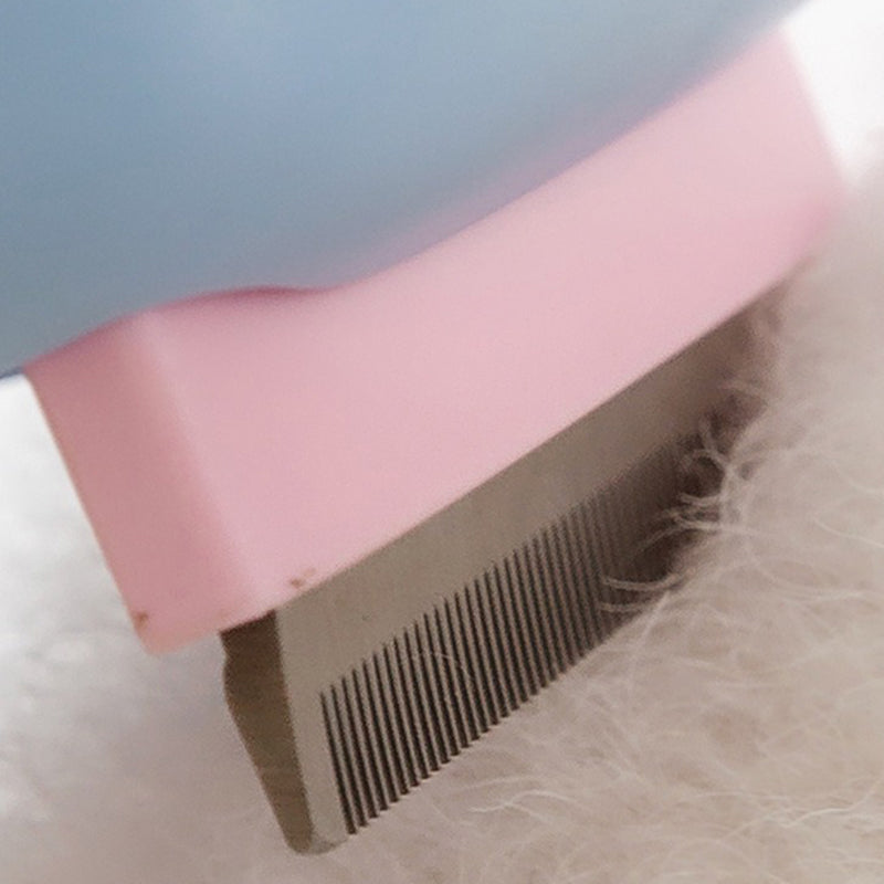 Ultimate Pet Grooming Brush - De-Shedding Tool for Large Dogs & Cats, Reduces Shedding for All Hair Types!