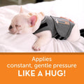 for Dogs, Small, Heather Gray Classic - Dog Anxiety Relief Calming Vest