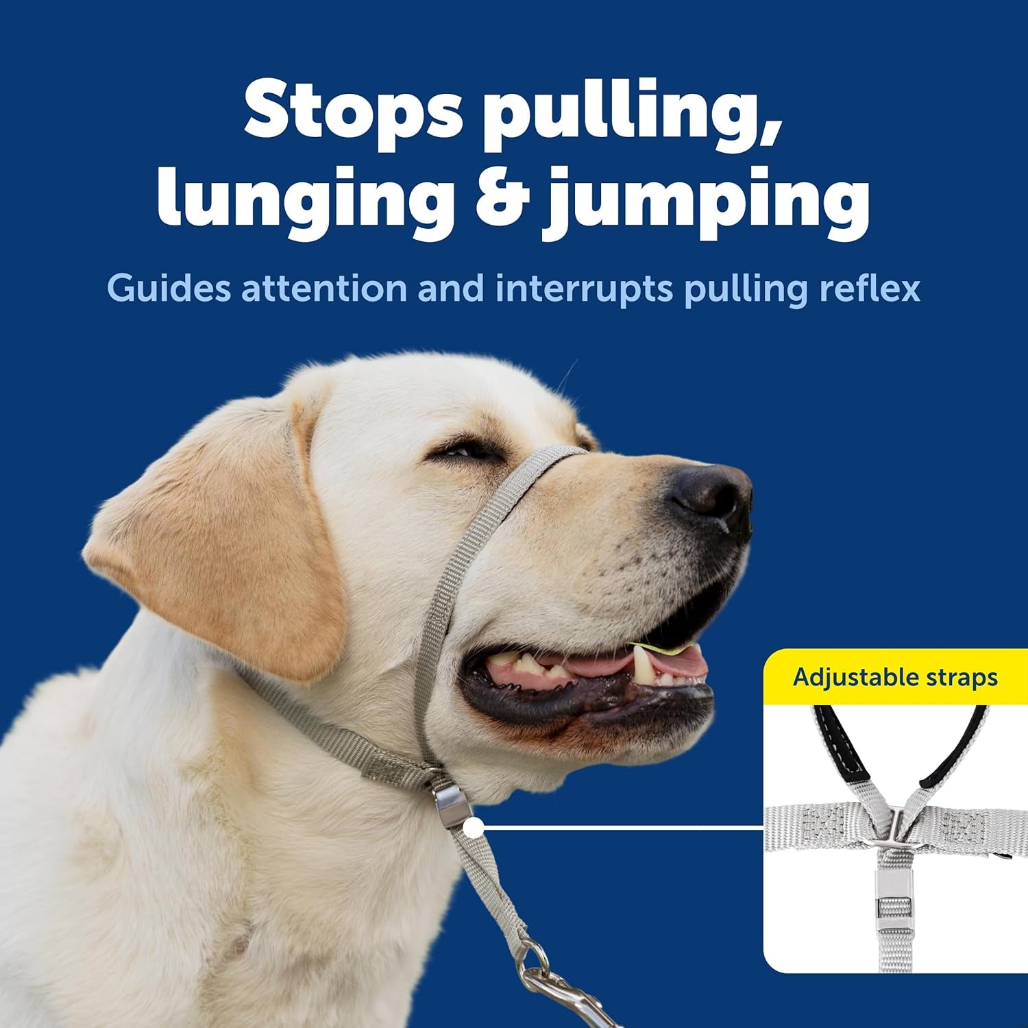 Say goodbye to pulling! 🐾 Discover the Gentle Leader No-Pull Headcollar – lightweight, breathable, and designed for comfort. Perfect for easy walks with your furry friend! 🐶✨