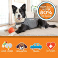 for Dogs, Small, Heather Gray Classic - Dog Anxiety Relief Calming Vest