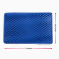 Premium Double-Layer Rice Cat Litter Mat for Easy Cleanup and Odor Control