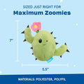 Unleash the Fun with Our 2 in 1 Interactive Plush Dog Toy! 🎉🐾 Meet the Rip and Reveal Consuela Cactus - Perfect for Dogs & Puppies! 🐶💚 Squeaky, Stimulating, and Oh-So-Fun!