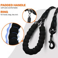 Adjustable Elastic Dog Leash for Hands-Free Jogging - Padded Handle & Reflective Design, Perfect for Training and Walking
