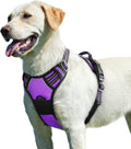Say goodbye to pulling on walks! 🐾 Check out our comfy, adjustable dog harness for large pups! 🌟 Features reflective strips, a control handle, and no choke design. Perfect for your adventures together! 🐕✨ #DogLovers #PetGear #NoPullHarness
