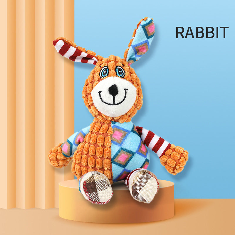 Interactive Dog Toys for Aggressive Chewers Dog Squeaky Toys Pet Grinding Teeth Plush Toy, Chewing Toy for Dog Interactive Supply Dog Toys Dog Toys for Aggressive Chewers