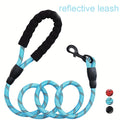 Adjustable Elastic Dog Leash for Hands-Free Jogging - Padded Handle & Reflective Design, Perfect for Training and Walking