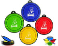 4 Pack Collapsible Silicone Travel Bowls - 12Oz