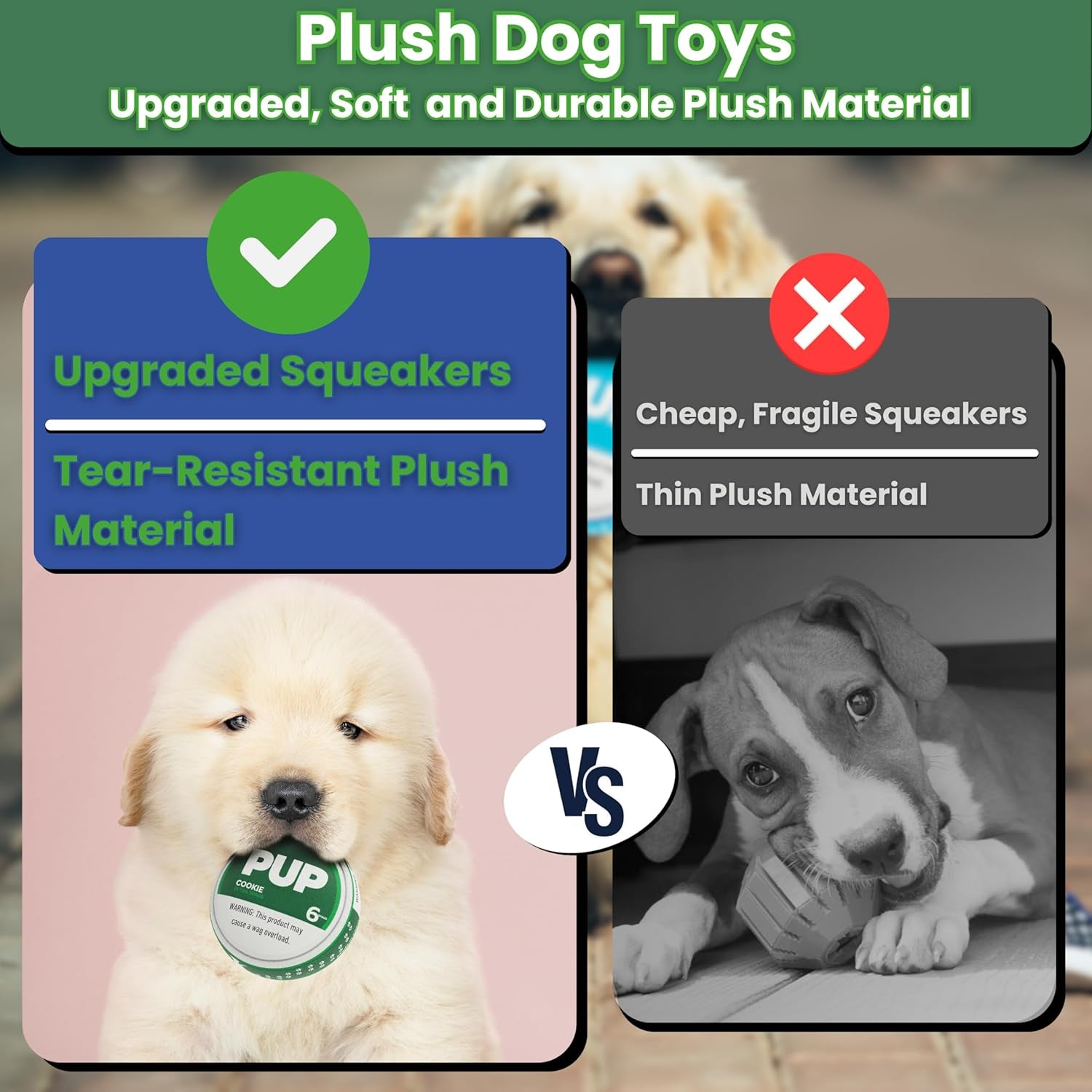 Unleash the Fun with Our Hilarious PUP Pouch Dog Toy! 🐶🎉 Squeaky, Plush, and Built Tough for All Pups! Perfect Gift for Your Furry Friend! 🐾💖